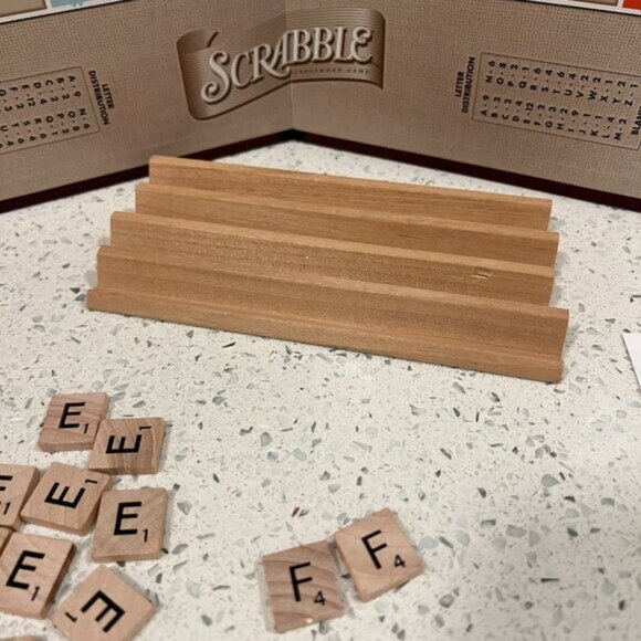 Vintage 1999 SCRABBLE Velvet Tile Bag Parker Brothers Hasbro COMPLETE - Picture 10 of 12